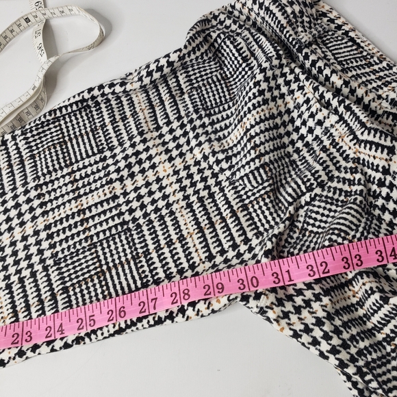J Mc Glaughlin Bainbridge Becca Straigh Leg PantCatalina Houndstooth Glen Plaid - Picture 6 of 13